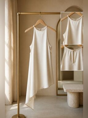 forever 21 woven dress cream Forever 21 Woven White Dress Plus Size Plus Size Foldover Mini Sweater Dress In Cream Size: